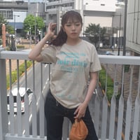 架空の フランス映画『Noir Desir ノワール・デジール』Tシャツ  ベージュ　S/M/L/XL　WATERFALL