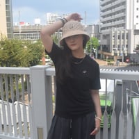 「レコードワッペン半袖Tシャツ（ELECTRIC FLOWER）」 ブラック S/M/L　夏新作　WATERFALL