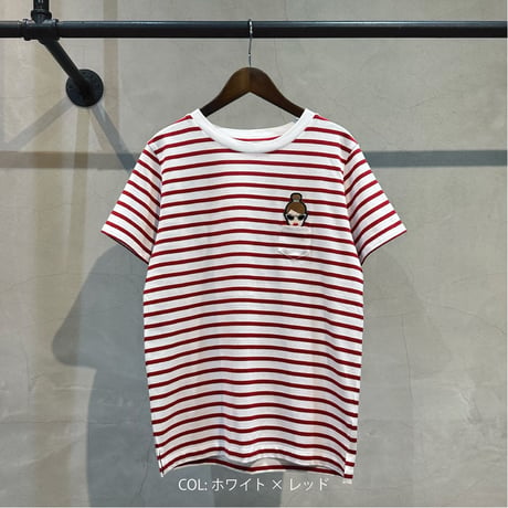 2201117 キャサリンボーダーTシャツ