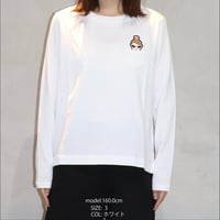 2407110 クリスタルキャサリンクルーネックロンT