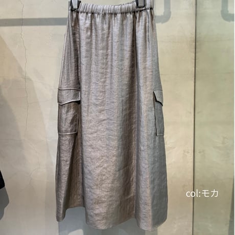 2510701 サテンカーゴスカート