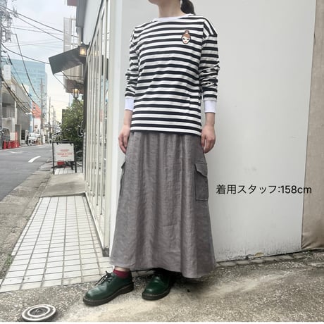 2510701 サテンカーゴスカート