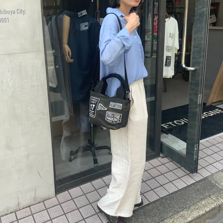 2601006  迷彩ワッペンバッグ小