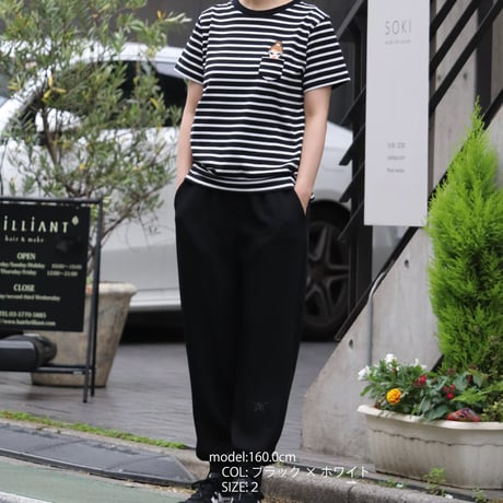 2201117 キャサリンボーダーTシャツ