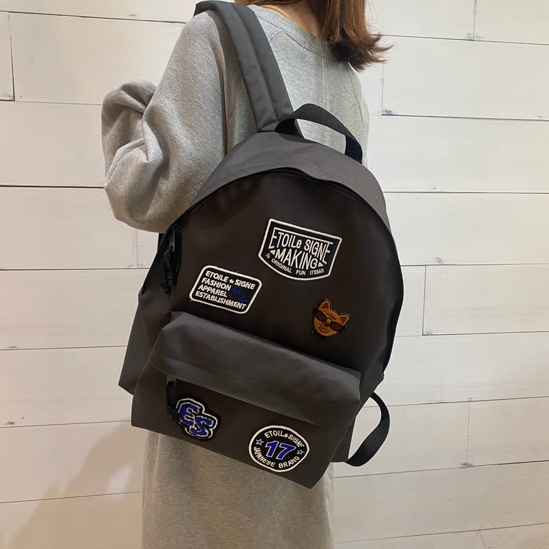 ワッペンの後付けの素敵なリュック(27000円)です。
