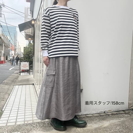 2510701 サテンカーゴスカート