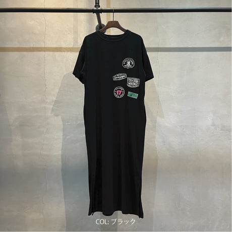 2501411 ワッペンパイルワンピース
