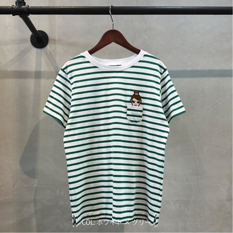 2201117 キャサリンボーダーTシャツ