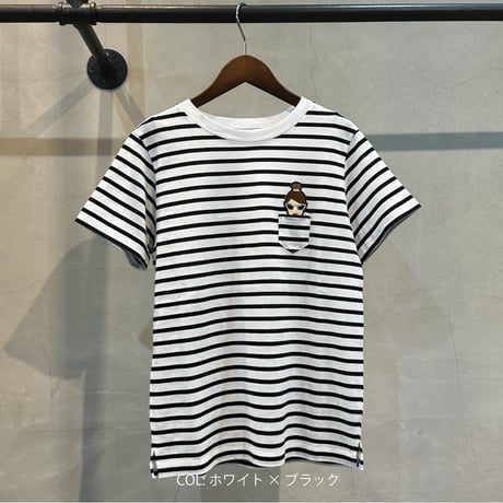 2201117 キャサリンボーダーTシャツ