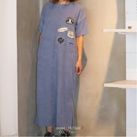 2501411 ワッペンパイルワンピース