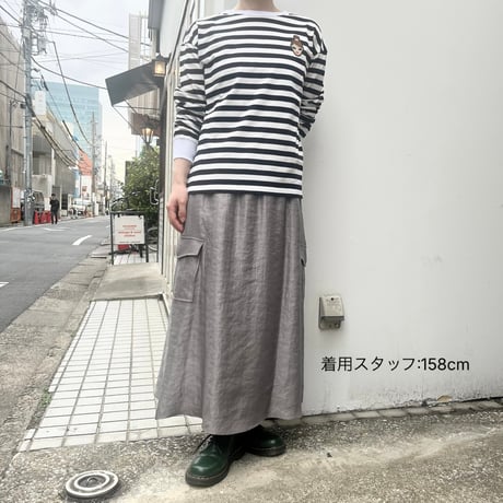 2510701 サテンカーゴスカート