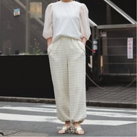 2410108シアーボリューム袖プルオーバー