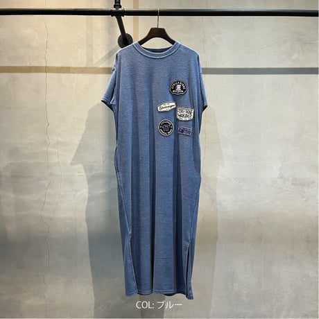 2501411 ワッペンパイルワンピース