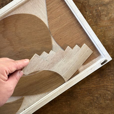 Wood Plate Flame
