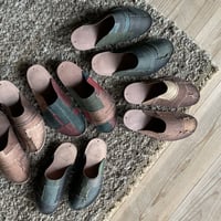 継ぎ接ぎ端布のルームシューズ　L / M