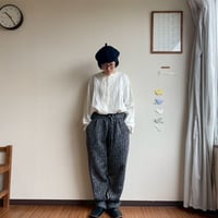 寒い日に手放せないウールのようなフリース。House.のスタンダードパンツ