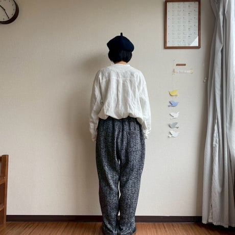 寒い日に手放せないウールのようなフリース。House.のスタンダードパンツ