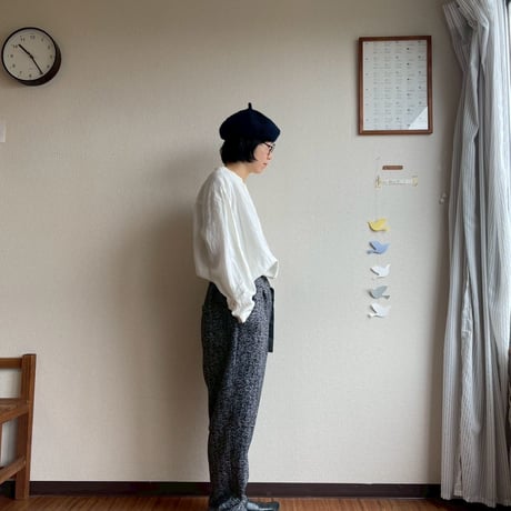 寒い日に手放せないウールのようなフリース。House.のスタンダードパンツ