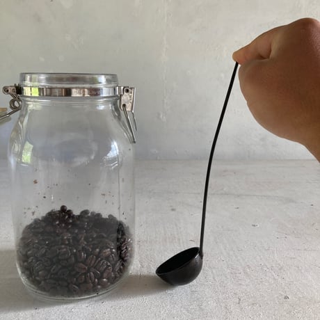 coffee bean long spoon