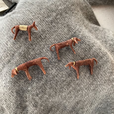 動物たちのピン