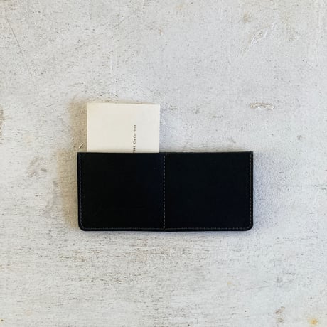定番の色。レザーポーチ(wallet set)