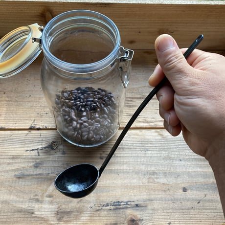coffee bean long spoon