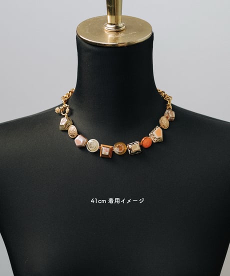 コラージュネックレス A/B