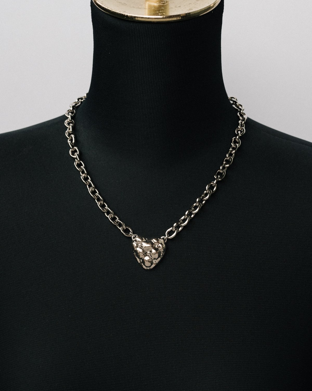 ハートモチーフネックレス シルバー | chasochimi ハートモチーフネックレス シルバー | chasochimi
