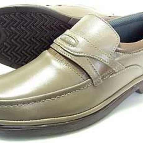 After Golf 本革モカスリッポン ビジネスシューズ オーク ワイズ4E 23cm（23.0cm）、23.5cm、24cm（24.0cm）［小さいサイズ（スモールサイズ）革靴/3601-OK］