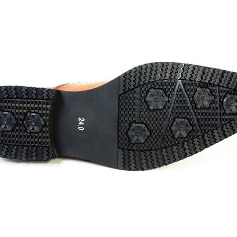 PARASHOE 本革 ビットローファー ビジネスシューズ 茶色 3E（EEE）23cm