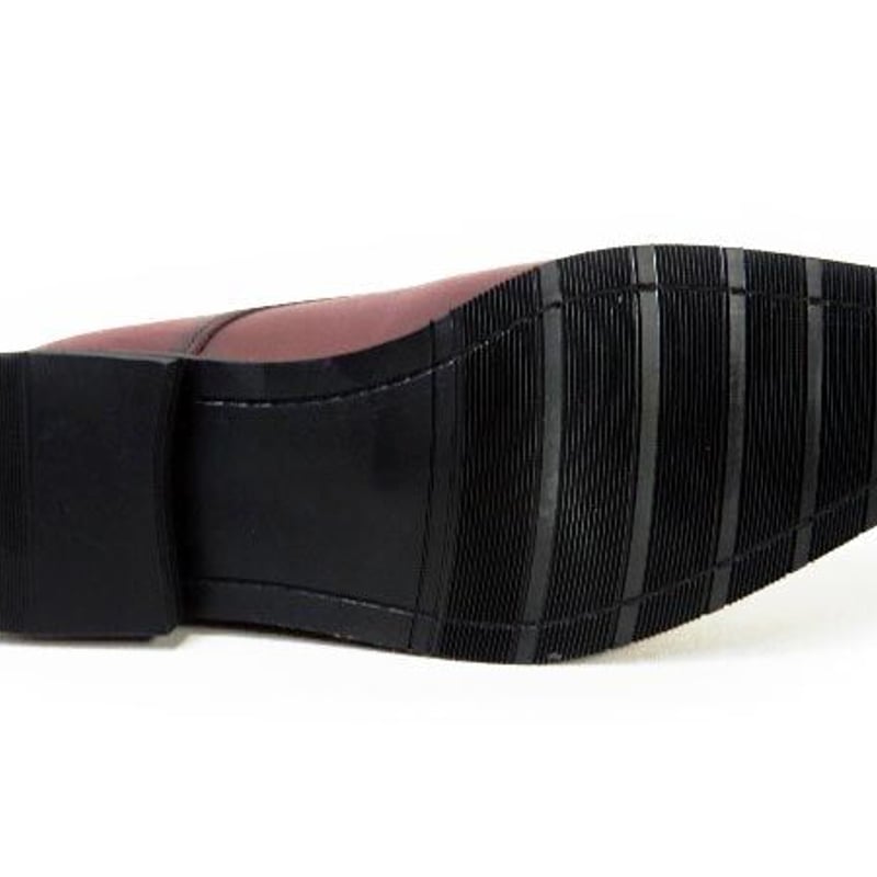 PARASHOE 本革 ダブルモンクストラップ シークレットヒールアップ