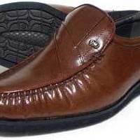 MG（Men's Gear）カンガルー革 モカスリッポン ビジネスシューズ 茶色 23cm、23.5cm、24cm ［小さいサイズ紳士靴・革靴/492-BR］