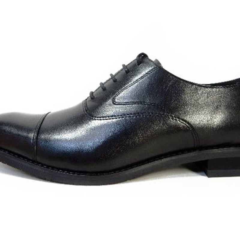 PARASHOE 本革 内羽根ストレートチップ（キャップトゥ）ビジネス