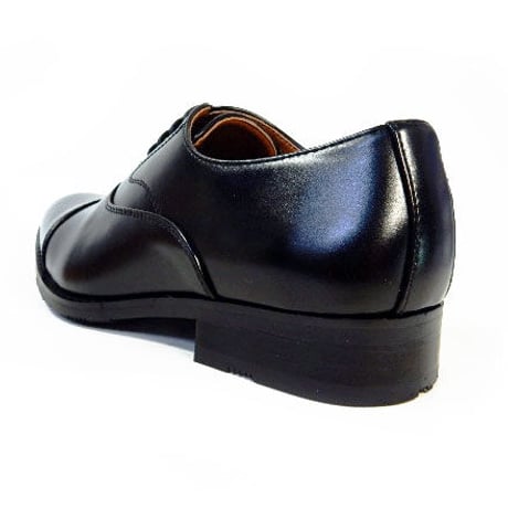 PARASHOE 内羽根ストレートチップ 防滑ビジネスシューズ 黒  23cm（23.0cm）23.5cm、24cm（24.0cm）【小さいサイズ紳士靴/PS11210-BLK】