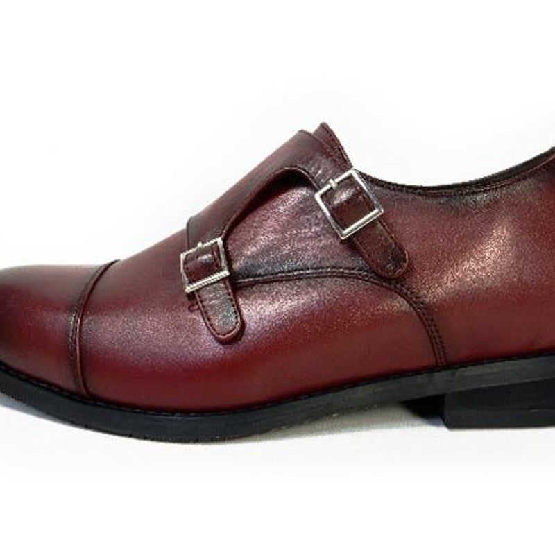 種類14：ワインレッド/27.0 ビジネスシューズ 本革 ロングノーズ