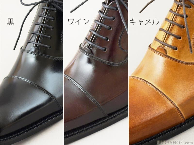 ANCIEN CREPINS JAPAN シークレットシューズ ANCIEN CREPINS 本革 ストレートチップ シークレットヒール