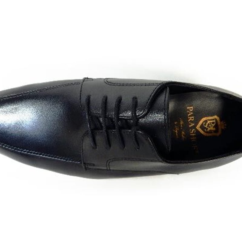 PARASHOE 本革 Uチップ シークレットヒールアップ（6cmアップ 