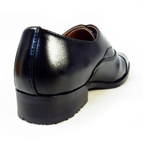 PARASHOE 内羽根ストレートチップ 防滑ビジネスシューズ 黒  23cm（23.0cm）23.5cm、24cm（24.0cm）【小さいサイズ紳士靴/PS11210-BLK】