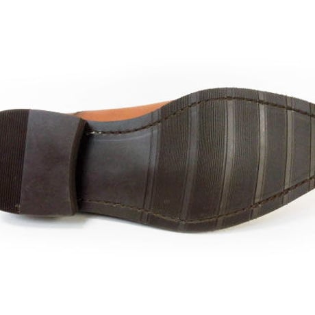 PARASHOE 本革 Uチップ ビジネスシューズ 茶色 3E 22cm、22.5cm、23cm、23.5cm、24cm【小さいサイズ 革靴】（PS-1802-BR）