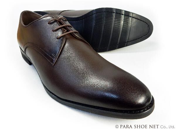 PARASHOE 本革 ウィングチップ ビジネスシューズ 茶色 4E（EEEE）27.5 