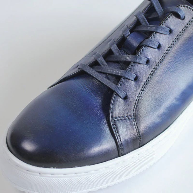 PARASHOE 本革 レースアップ レザースニーカー カジュアル PARASHOE 本革 レースアップ レザースニーカー カジュアル
