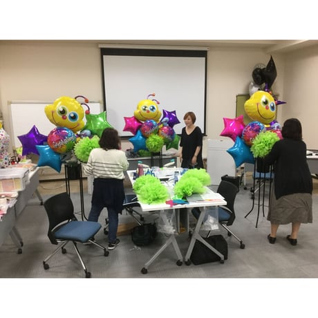 【早割8/31迄】【アドバンスコース　バルーンスタンド】　2026年9月17日(木)開催　TakaraTecアートビジネススクール