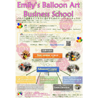 エミリーズバルーンアートビジネススクール受講の流れとコース説明