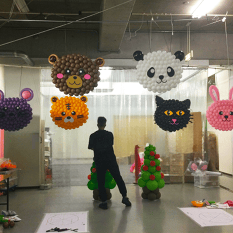 【アドバンスコース　空間オブジェ】5月29日(金)開催　TakaraTecバルーンアートビジネススクール