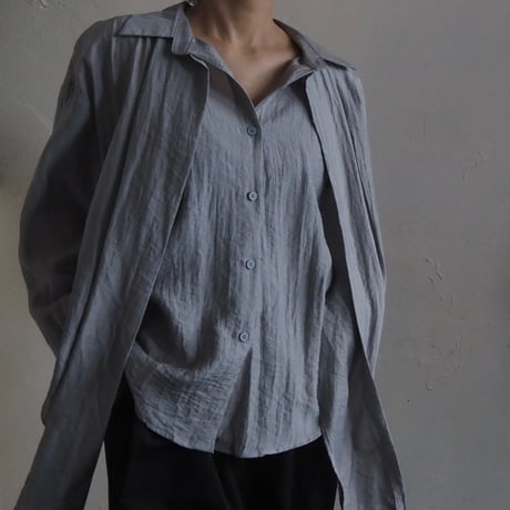 front cross 3way shirt