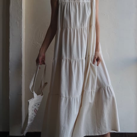 cascade maxi dress