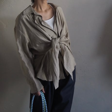 front cross 3way shirt