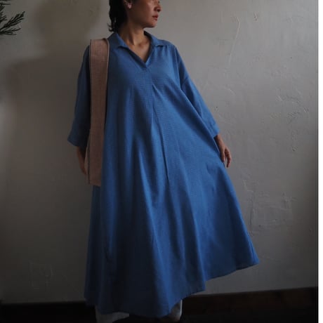 vneck shirt dress