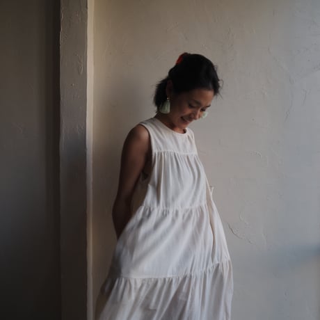 cascade maxi dress