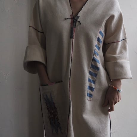 Indigenous embroidered dress